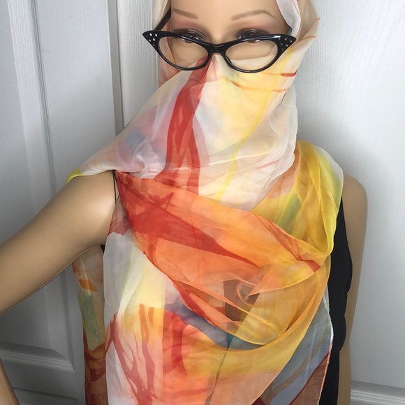 Big Bold & Beautiful Multi Use Scarf Size 52 X 70” - Picture 2 of 14